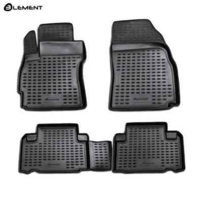 Ковры салона Mazda 5 2005-2010 полиуретан черные Новлайн